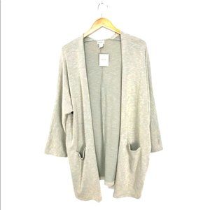 NWT DONNI ribbed oversized cardigan